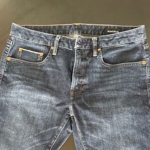 Bonobos Men's Dark Denim Slim Selvedge Jeans